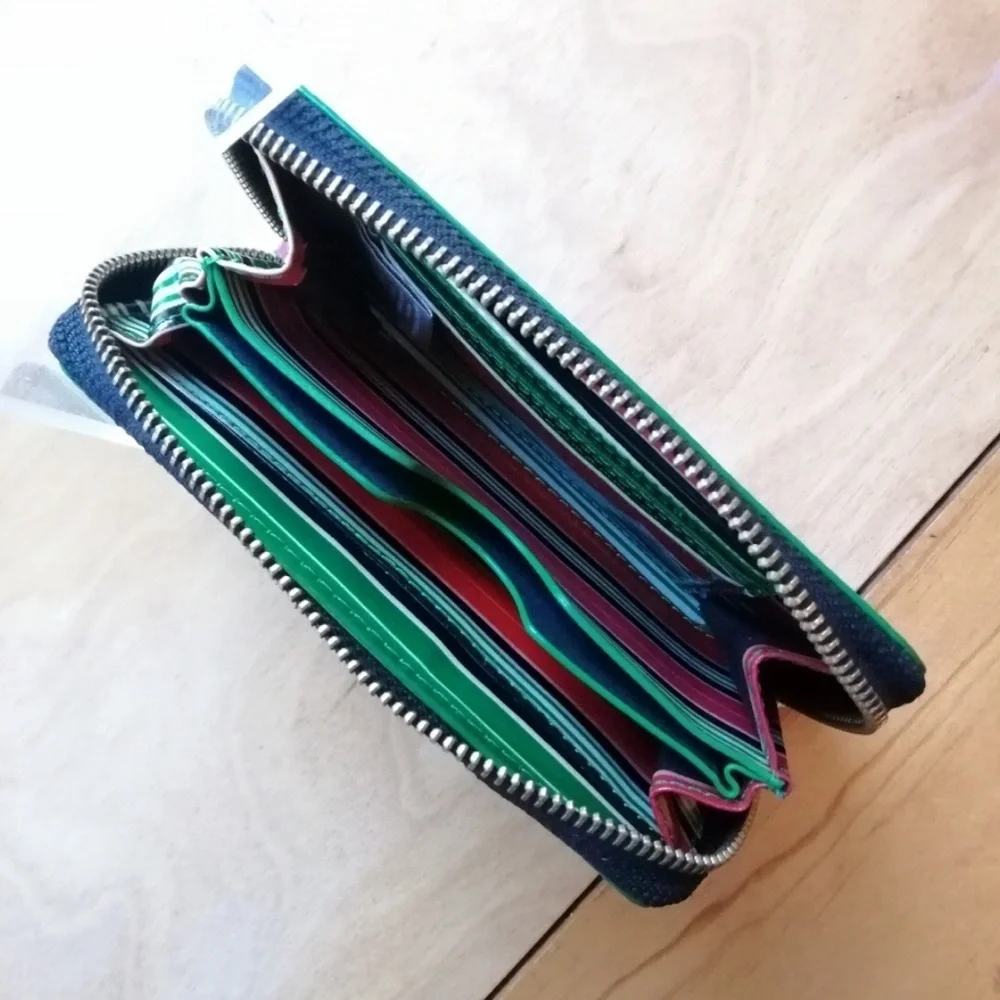 Banana Republic Multicolored Zip Wallet